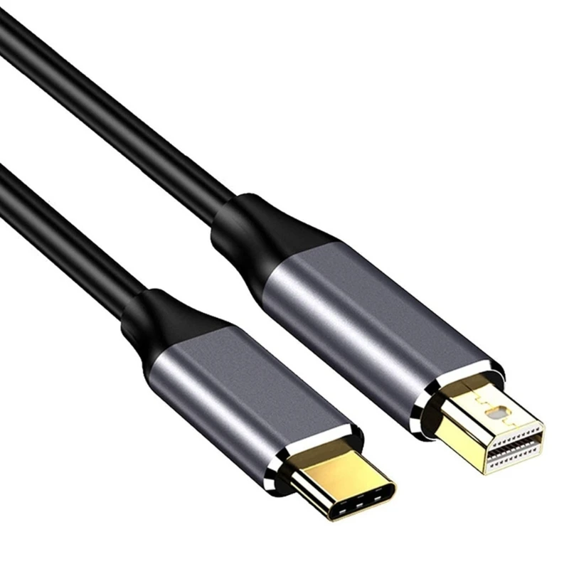 M2EC USB C, Mini DP PD Įkrovimo Kabelis Konverteris Plėsti Stebėti 4K @60 hz Ekrano Prievadas, skirtas 