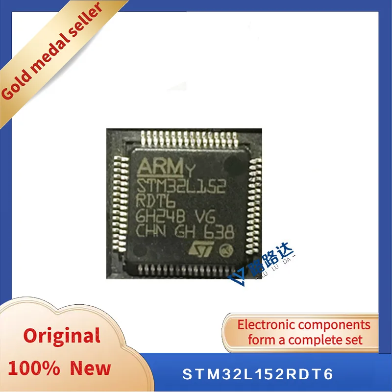 STM32L152RDT6 LQFP-64 Nauja originali integruota mikroschema sandėlyje